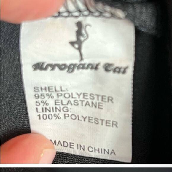 Arrogant car black structured top dress - Picture 7 of 8